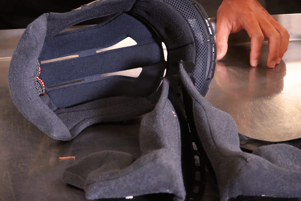 How To Clean Motorcycle Helmet Pads Alpha Racing